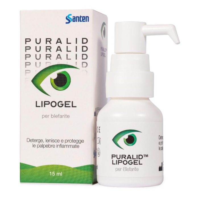 Santen Puralid Lipogel per Blefarite Dispositivo Medico 15ml