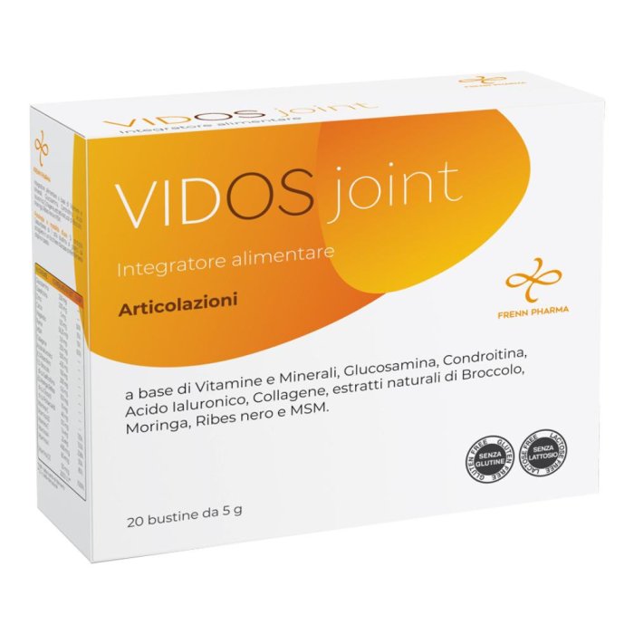 Vidos Joint Integratore per il Benessere delle Articolazioni 20 Buste