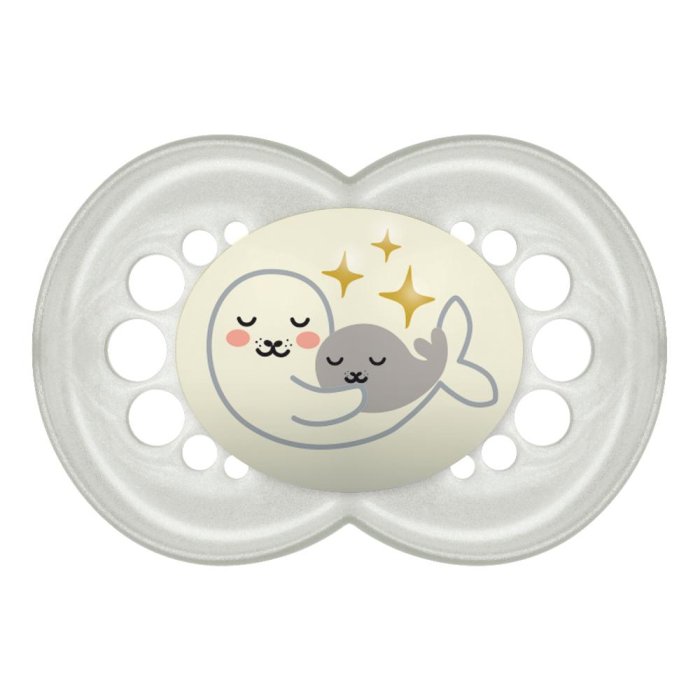 Mam Night succhietto 6+ mesi silicone doppio misura M