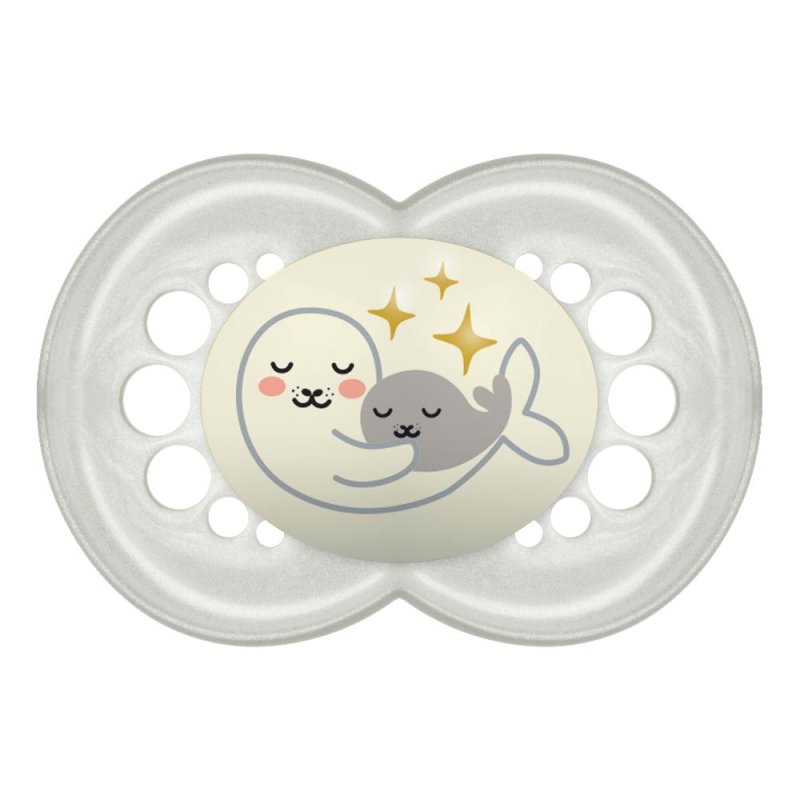 Mam Night succhietto 6+ mesi silicone doppio misura M