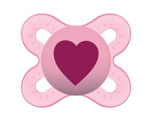 MAM Succhietto Original Start 0-2 Mesi in Silicone per Bimba 2 Pezzi