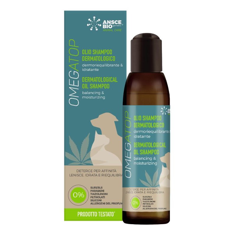 Ansce Bio Generic Omegatop Olio Shampoo Dermatologico 200 Ml Ansce Bio Generic Omegatop Olio Shampoo Dermatologico 200 Ml
