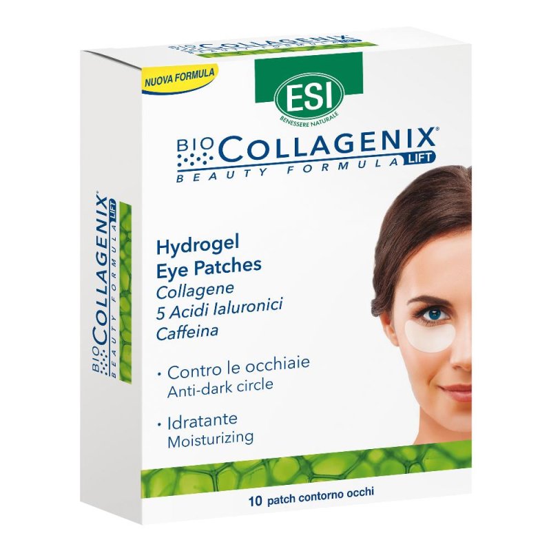 ESI Biocollagenix - Eye Patches Cerotti Contorno Occhi Occhiaie Rughe, 10 Pezzi ESI Biocollagenix - Eye Patches Cerotti Contorno Occhi Occhiaie Rughe, 10 Pezzi