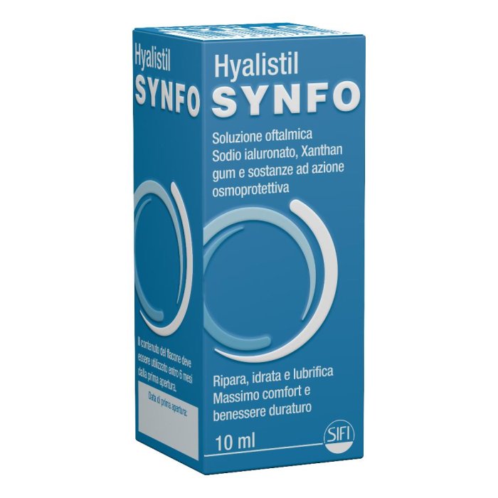 Hyalistil SYNFO &ndash; Soluzione Oftalmica Sterile per Idratazione e Lubrificazione Oculare 10 ml