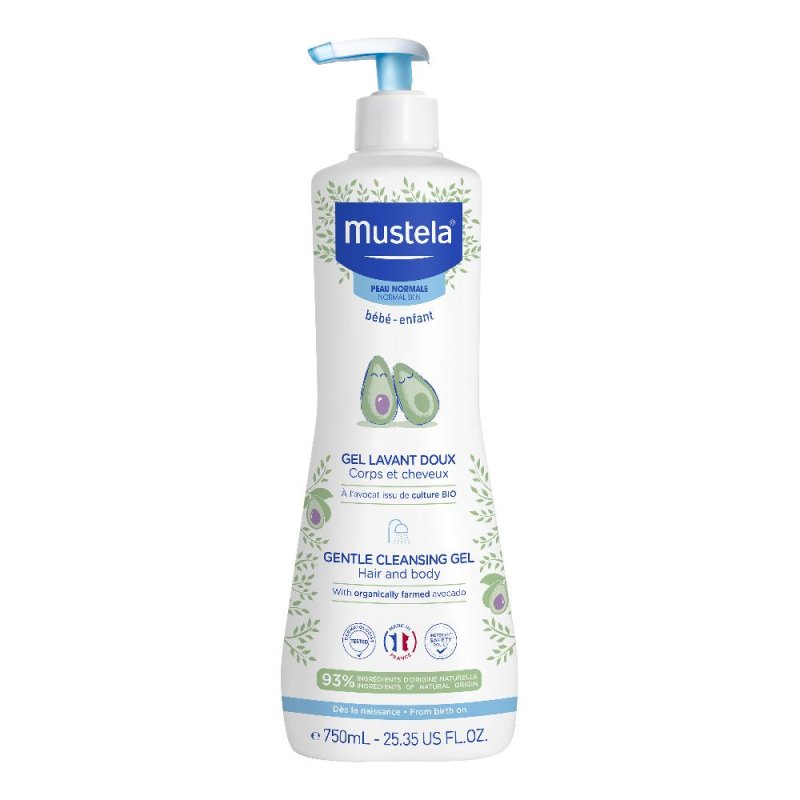 Mustela Cura delle Mamme e dei Bambini Detergente Delicato Idratante 750 ml 2020 Mustela Cura delle Mamme e dei Bambini Detergente Delicato Idratante 750 ml 2020