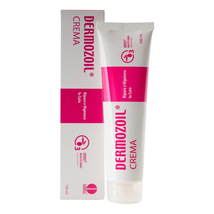 Dermozoil Crema 100 ml Erbagil &ndash; Crema dermatologica lenitiva e rigenerante per pelli sensibili e irritate