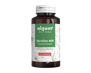 Algem Natura Spirulina 600 Integratore ricostituente 200 compresse