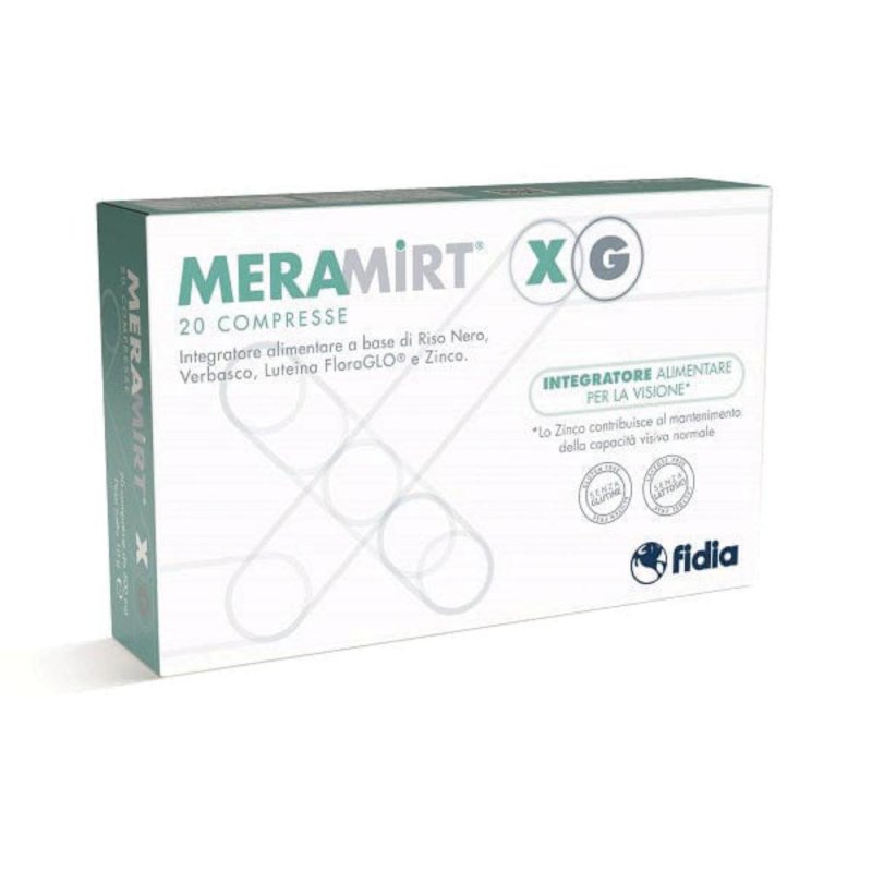 Meramirt XG integratore per il benessere della vista 20 compresse Meramirt XG integratore per il benessere della vista 20 compresse