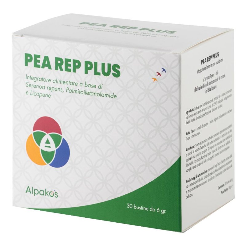 PEA Rep Plus 30 Bustine Integratore a Base di Palmitoiletanolamide per il Benessere del Sistema Nervoso PEA Rep Plus 30 Bustine Integratore a Base di Palmitoiletanolamide per il Benessere del Sistema Nervoso