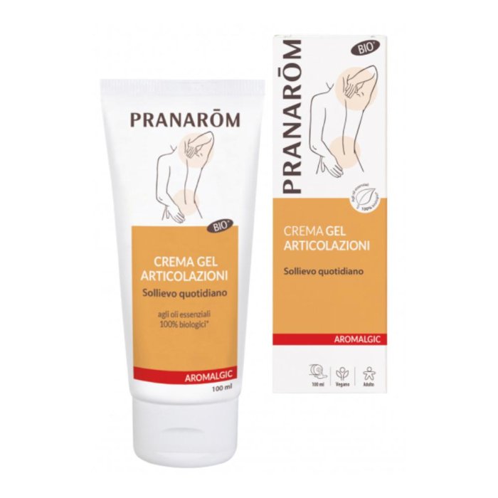Pranarom Algic Crema per Articolazioni 100 millilitri lenitiva naturale per dolori muscolari e articolari con oli essenziali