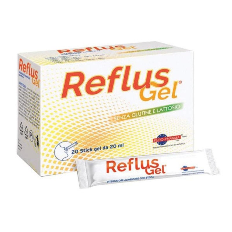Reflus Gel 20 Stick per Acidità e Reflusso Reflus Gel 20 Stick per Acidità e Reflusso