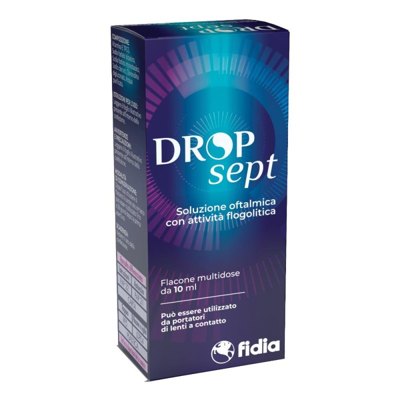 Sooft Dropsept Soluzione oftalmica oculare 10 ml Sooft Dropsept Soluzione oftalmica oculare 10 ml