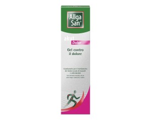 Allga San Akut Dolor - Gel Rinfrescante per il Trattamento del Dolore Articolare e Muscolare 100 ml