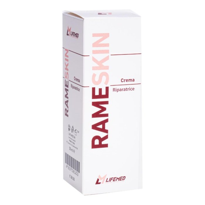 Rameskin 50 ml Crema Viso Antiossidante Rigenerante &ndash; Trattamento Antiage Rameskin Life Med