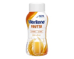 Meritene Frutta - Drink Ipercalorico Senza Grassi al Gusto di Arancia, 200ml
