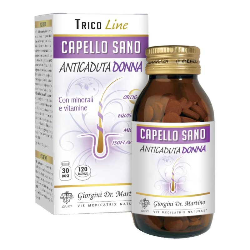 Dr Giorgini Capello Sano Anticaduta Donna 120 Pastiglie Dr Giorgini Capello Sano Anticaduta Donna 120 Pastiglie