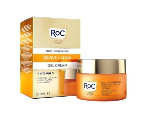 Roc Multi Correxion - Revive + Glow Crema Viso Gel Illuminante 50 ml