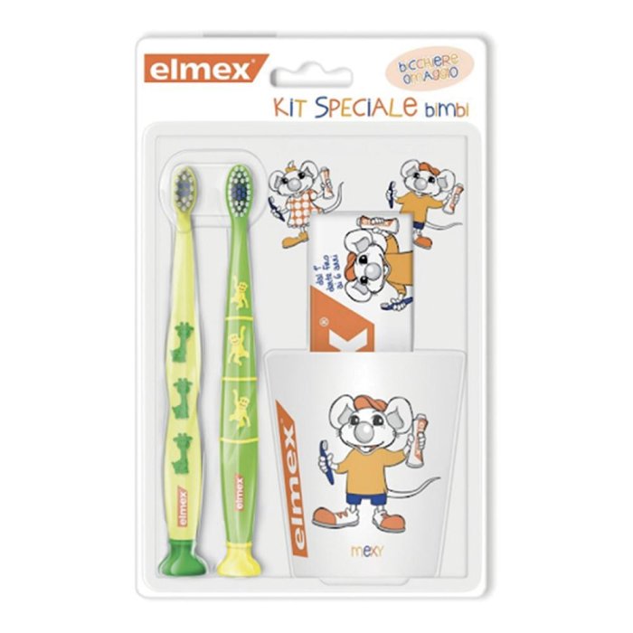 Elmex Igiene e Prevenzione Dentale Bambini Kds Special Pack Dentifricio spazzolino e omaggio Elmex Igiene e Prevenzione Dentale Bambini Kds Special Pack Dentifricio spazzolino e omaggio