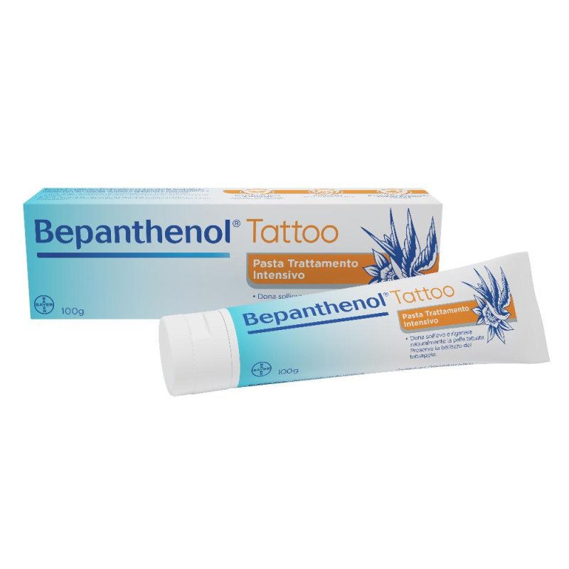 Bepanthenol Tattoo Pasta Trattamento Intensivo 100 g Bepanthenol Tattoo Pasta Trattamento Intensivo 100 g