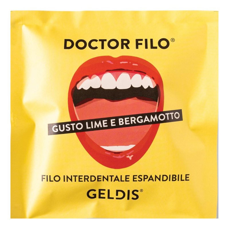 Geldis - Doctor Filo Interdentale Gusto Bergamotto Confezione 30 Metri Geldis - Doctor Filo Interdentale Gusto Bergamotto Confezione 30 Metri