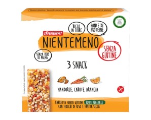 Enervit Nientemeno Barretta Arancia Mandorla e Carota 3x21g