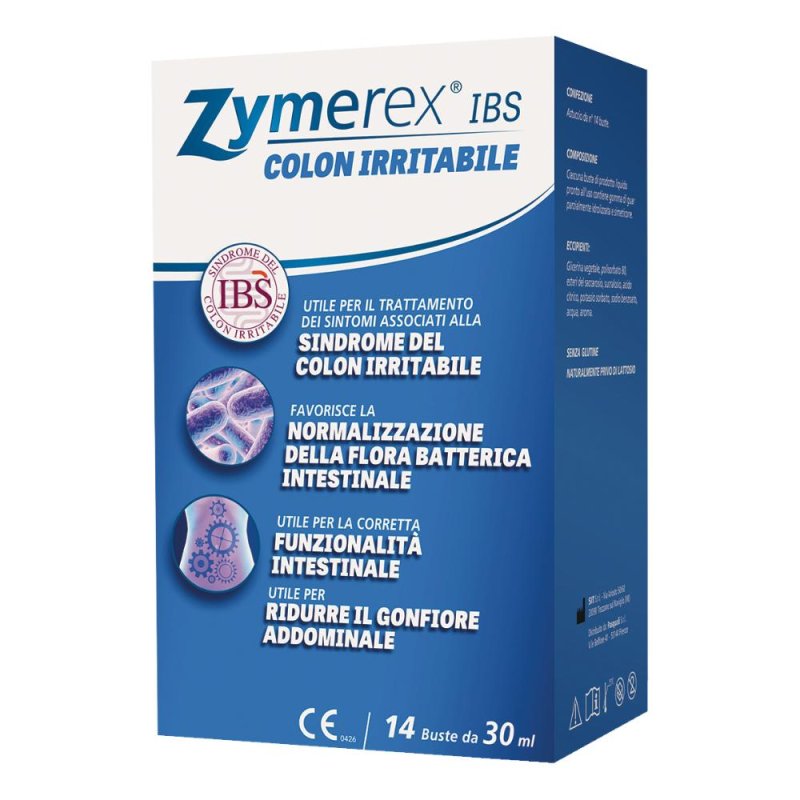 Zymerex Ibs Integratore contro il Colon Irritabile 14 Bustine Zymerex Ibs Integratore contro il Colon Irritabile 14 Bustine