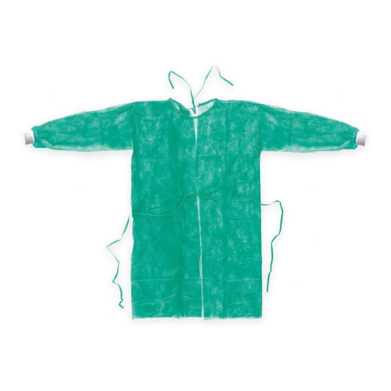 CAMICE Mono TNT Verde L 10pz CAMICE Mono TNT Verde L 10pz