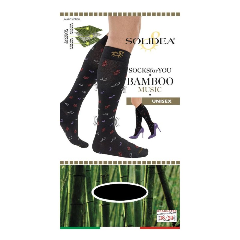 SOCKS FY Bamboo Music Nero2-M SOCKS FY Bamboo Music Nero2-M