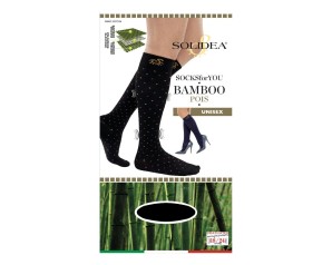 SOCKS FY Bamboo Pois Nero 2-M
