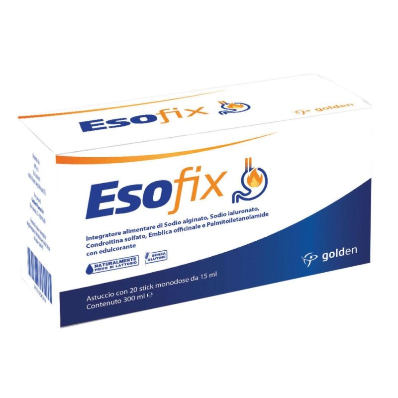 Golden Pharma Esofix Integratore Alimentare 20 Stick Golden Pharma Esofix Integratore Alimentare 20 Stick
