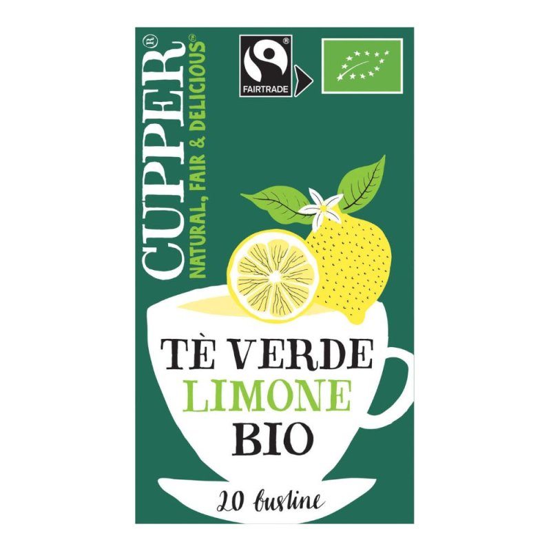 Abafoods Cupper Te' Verde Al Limone 35 G Abafoods Cupper Te' Verde Al Limone 35 G