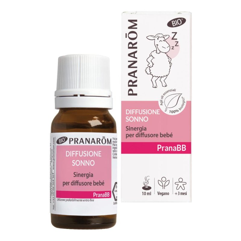 Pranarom Bebe Olio Sonno 30 ml &ndash; Olio da Massaggio Rilassante per Favorire il Sonno di Neonati e Bambini