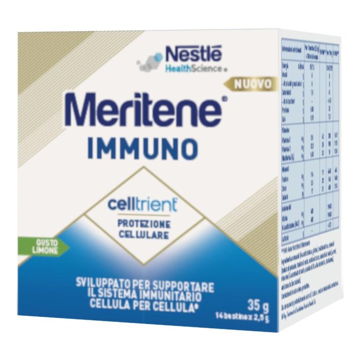 Nestle' It.(healthcare Nu.) Meritene Immuno 14 Bustine Da 2,5 G Nestle' It.(healthcare Nu.) Meritene Immuno 14 Bustine Da 2,5 G
