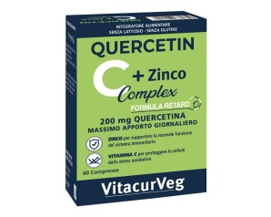 Pharmalife Research Vitacurveg - Quercetin C Complex Integratore, 60 Compresse