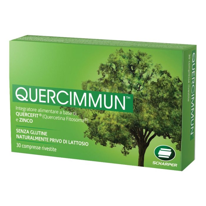 Scharper Quercimmun Integratore Alimentare Sistema Immunitario 30 Compresse Rivestite