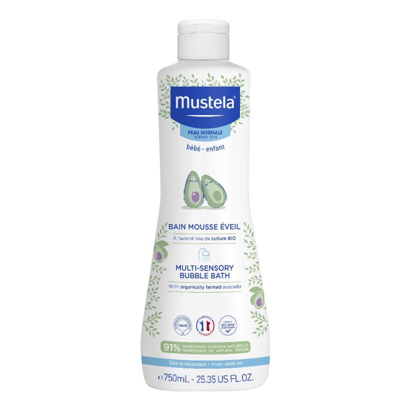 Mustela Cura delle Mamme e dei Bambini Bagnetto Mille Bolle Detergente Delicato Idratante 750 ml Mustela Cura delle Mamme e dei Bambini Bagnetto Mille Bolle Detergente Delicato Idratante 750 ml