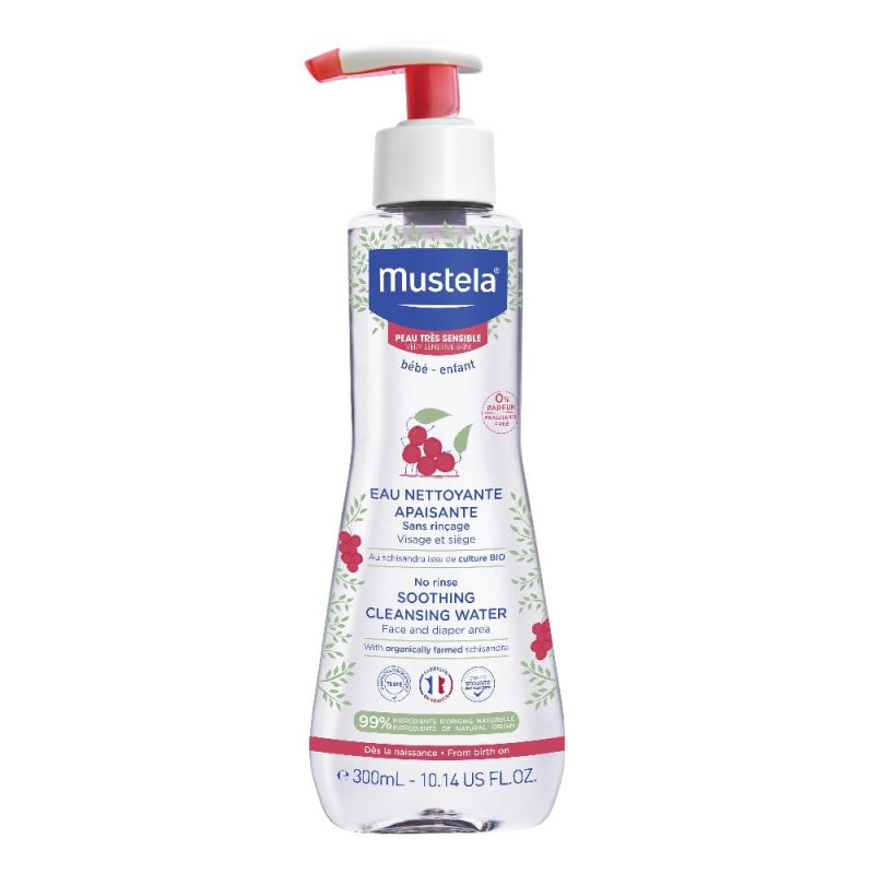 Mustela Fluido Lenitivo Senza Risciacquo 300ml Mustela Fluido Lenitivo Senza Risciacquo 300ml