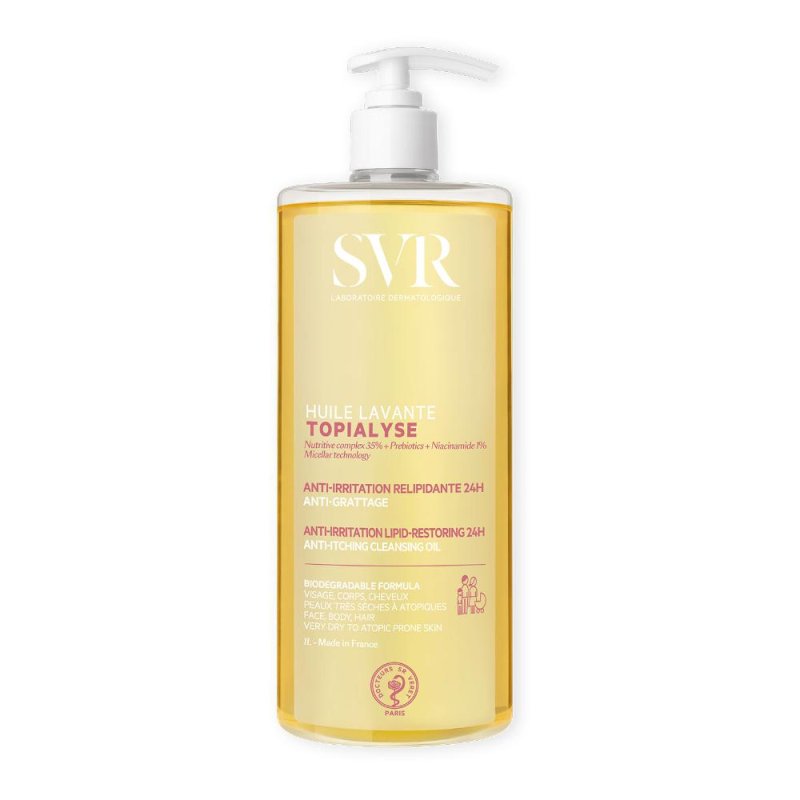 Topialyse Huile Lavant Detergente Anti Irritazioni 1 Litro Olio Lavante