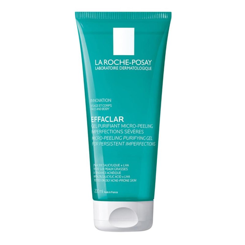 La Roche-Posay Effaclar Gel Purificante Micro-Peeling 200 ml La Roche-Posay Effaclar Gel Purificante Micro-Peeling 200 ml