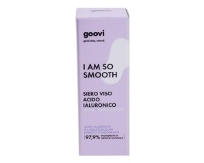 Goovi Siero Viso Acido Ialuronico Idratazione,  Riduzione Rughe I Am So Smooth 30ml
