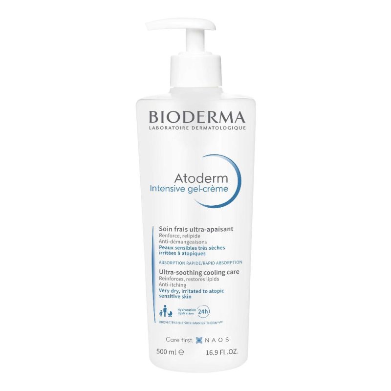 Bioderma Atoderm - Intensive Gel-Creme Trattamento Intensivo Anti-Prurito 500 ml Bioderma Atoderm - Intensive Gel-Creme Trattamento Intensivo Anti-Prurito 500 ml