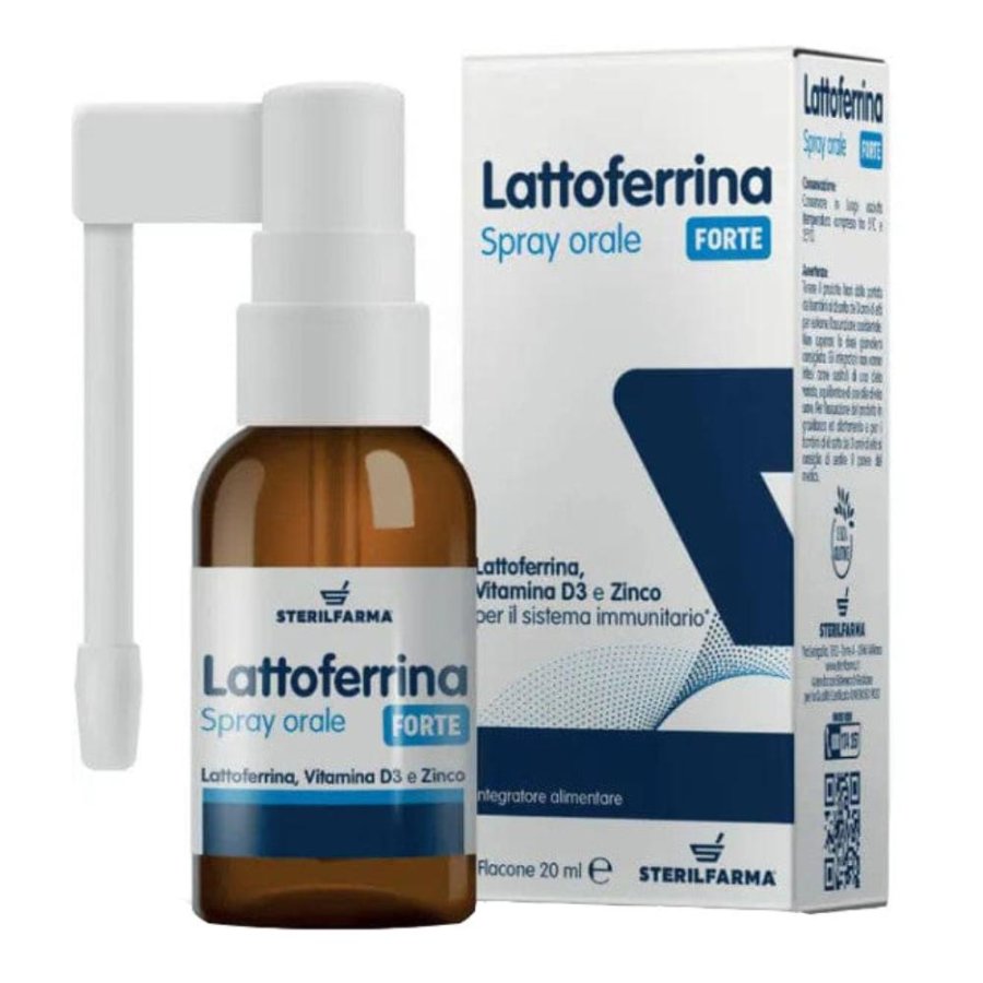 Sterilfarma Lattoferrina Forte Spray Orale 20 ml Sterilfarma Lattoferrina Forte Spray Orale 20 ml