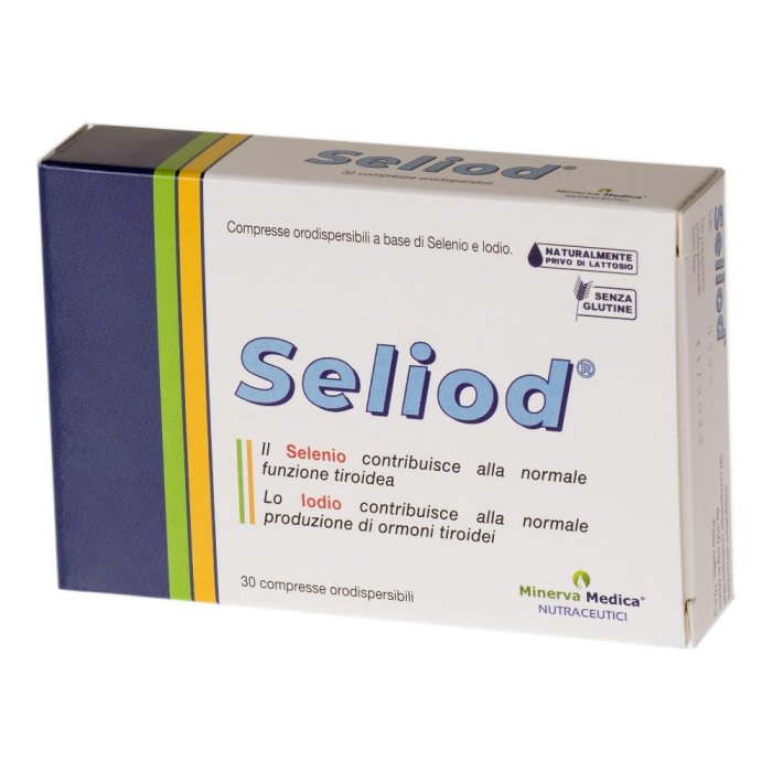 Seliod Integratore per la Tiroide, 30 Compresse Orodispersibili