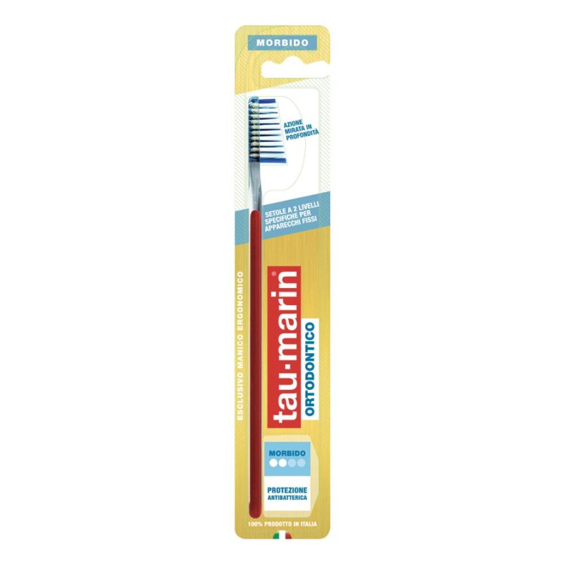 Alfasigma Taumarin Linea Dentale Spazzolino Ortodontico Antibatterico Alfasigma Taumarin Linea Dentale Spazzolino Ortodontico Antibatterico