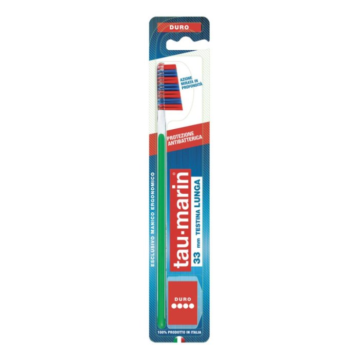 Alfasigma Taumarin Linea Dentale Spazzolino Scalare 33 Duro Antibatterico Alfasigma Taumarin Linea Dentale Spazzolino Scalare 33 Duro Antibatterico