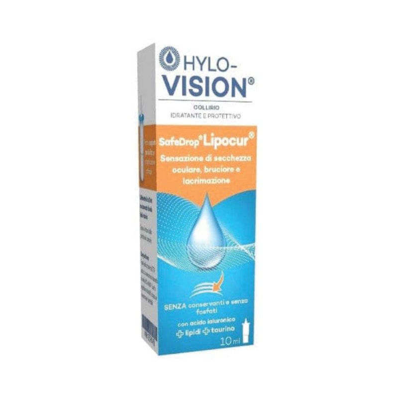Omnivision Italia Hylovision Safe Drop Lipocur Collirio 10 Ml Omnivision Italia Hylovision Safe Drop Lipocur Collirio 10 Ml