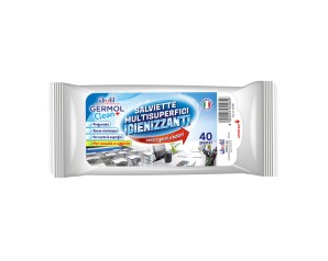Salviettine igienizzanti superfici 40 pezzi - salviette detergenti e disinfettanti