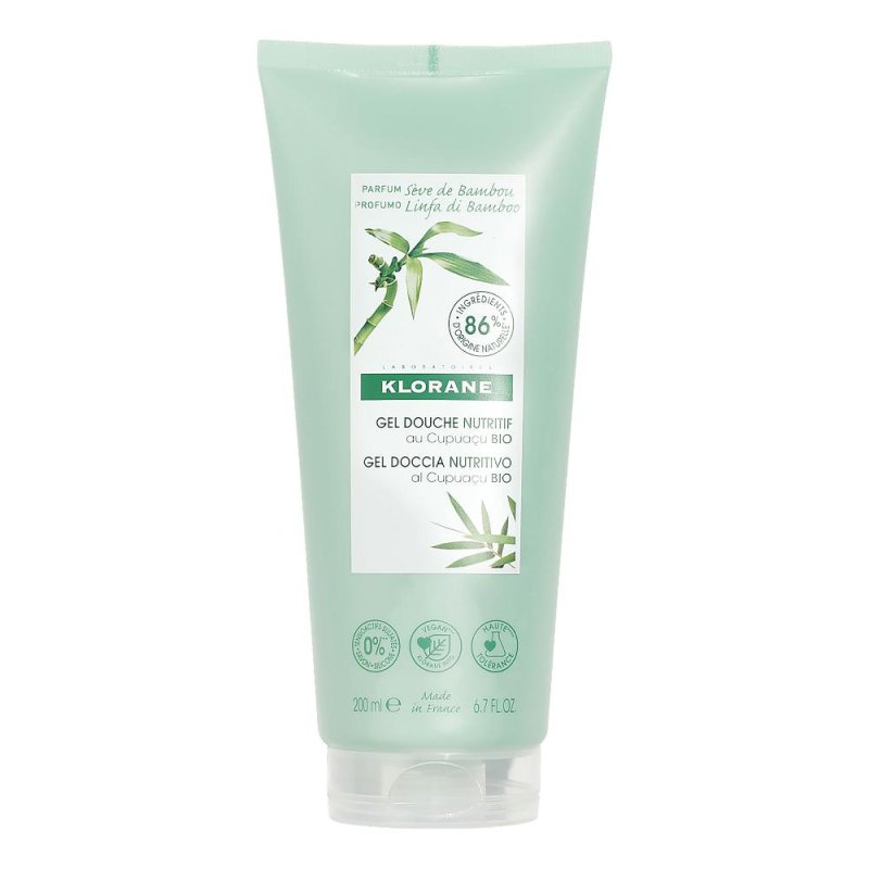 Klorane Gel Doccia Gel Doccia Linfa Di Bamboo 200ml Klorane Gel Doccia Gel Doccia Linfa Di Bamboo 200ml