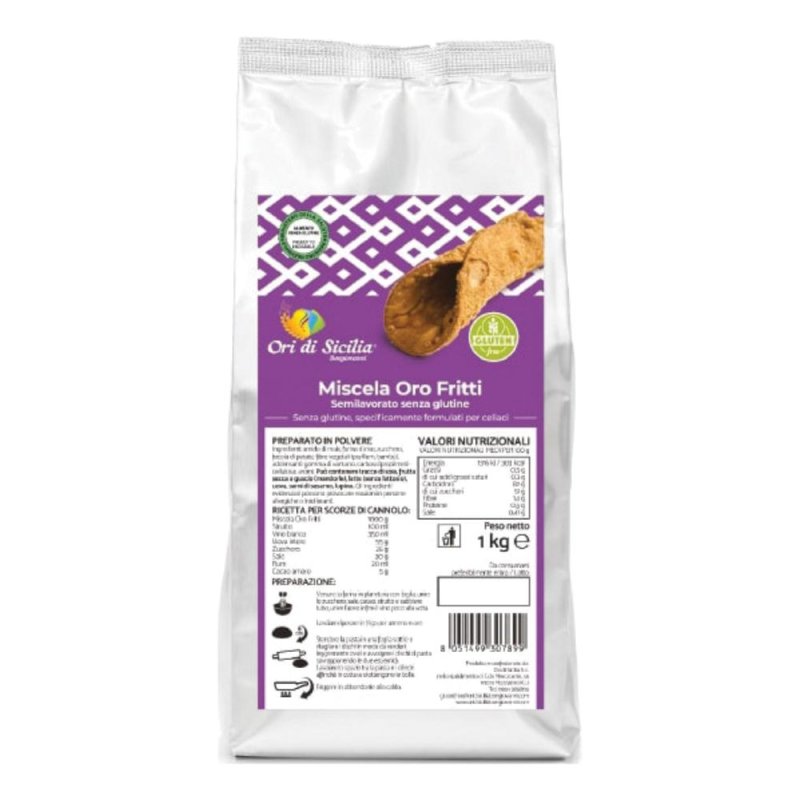 Ori di Sicilia Mix Fritti 1 kg - Misto per Frittura Assortita Pronta da Cucinare Ori di Sicilia Mix Fritti 1 kg - Misto per Frittura Assortita Pronta da Cucinare