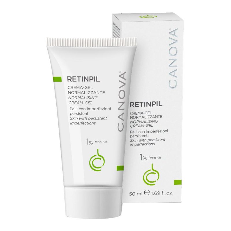 Canova Retinpil crema-gel normalizzante – trattamento intensivo per pelle acneica 50 ml Canova Retinpil crema-gel normalizzante – trattamento intensivo per pelle acneica 50 ml